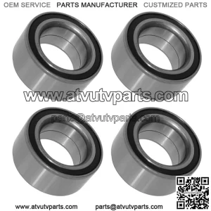 4 Front And Rear Wheel Ball Bearing for Polaris RZR 1000 2016 2017 (For: Polaris)
