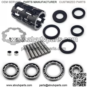 High Performance Front ATV Differential Rebuild Kit With Cage