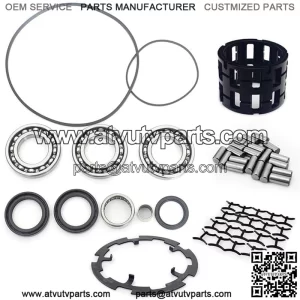 Front Differential Roller Cage Bearing and Seal Kits for Polaris Ranger 400 500 700 800 Sportsman 300 400 500 700 800