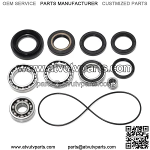 Rear Differential & Axle Bearings Seals Kit For Honda Fourtrax 300 TRX300 1988-2000