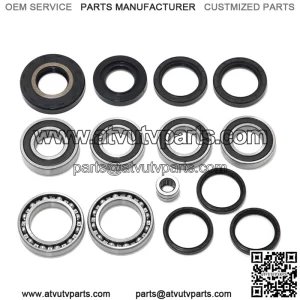 Rear Differential & Axle Bearings Seals Kit For Honda TRX250 Recon 250 Sportrax 250 TRX250X 1997-2017