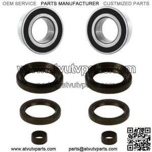 Both Front Wheel Bearing Seal Kits for 88-00 Honda TRX300FW Fourtrax 4x4 (For: Honda)
