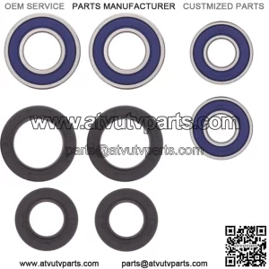 Both Front Wheel Bearing Seal for Honda  TRX300 Fourtrax 2WD 1988-1992 (For: Honda)