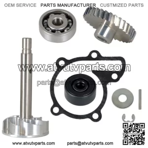 For Yamaha Banshee Billet Aluminum Water Pump Gear, Bearing, Seal, Gasket