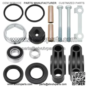 Steering Stem Bushing Bearing Seal Holder Nut & Tool Kit for Yamaha Warrior 350