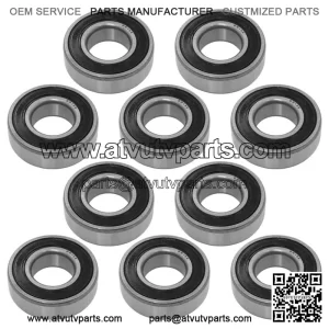 6204-22-2RS 6204/22 2RS 6204-22 RS Rubber Sealed Ball Bearings 22x47x14
