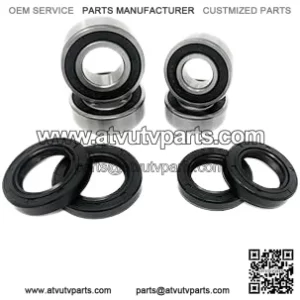 Both Front Wheel Bearing and Seal Kits Compatible with 03-14 Suzuki LTZ 400 Z400 LTZ 250 LTR450