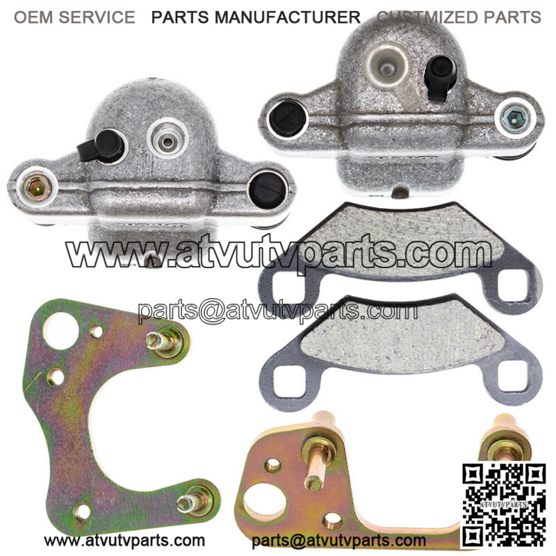 Front Left Right Brake Caliper Pad Set for Pair Polaris Magnum 425 1910074