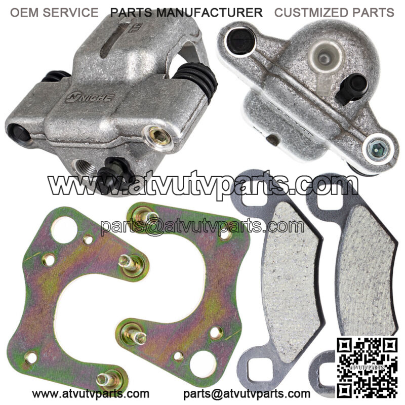 Front Left Right Brake Caliper Pad Set for Pair Polaris Sportsman 400 500
