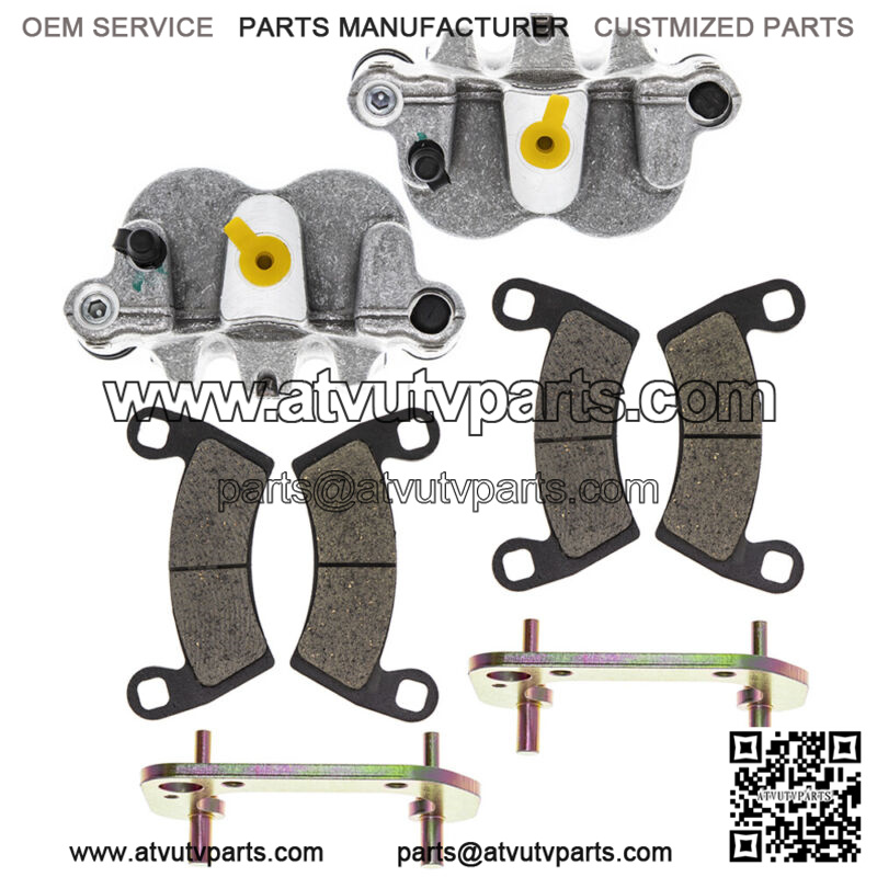 Front Left Right Brake Caliper Pad Set for Polaris Ranger Crew 500 700 EV