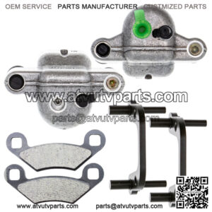 Middle Left Right Brake Caliper Pad Set for Pair Polaris Big Boss 250 500
