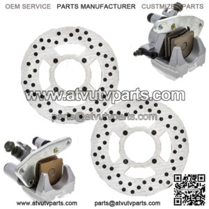Front Brake Caliper Rotor Set for Yamaha Grizzly 600 5LP-2580T-00-00