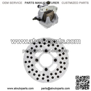 Front Left Brake Caliper Rotor Set for Yamaha Banshee Warrior 350