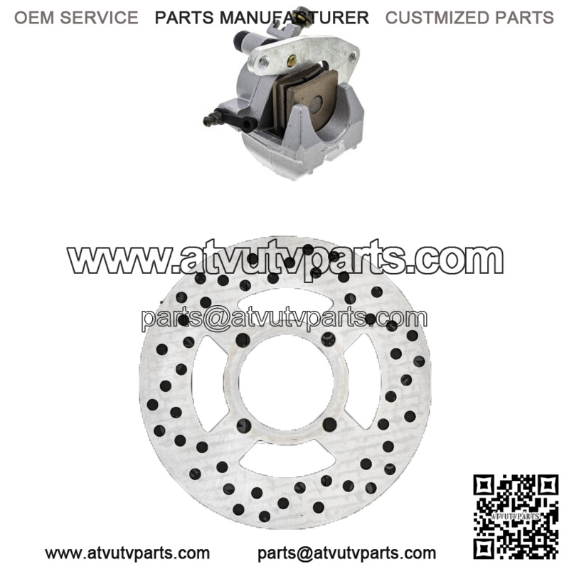 Front Left Brake Caliper Rotor Set for Yamaha Grizzly 600 5LP-2580T-00-00