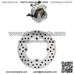 Front Left Brake Caliper Rotor Set for Yamaha Grizzly 660 5KM-2582T-10-00