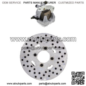 Front Left Brake Caliper Rotor Set for Yamaha Kodiak 400 5LP-2580T-00-00