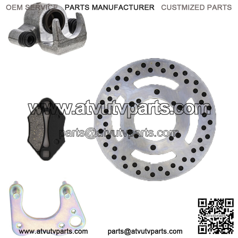 Front Left Brake Rotor Caliper Pad Set for Polaris Magnum 330 5211084