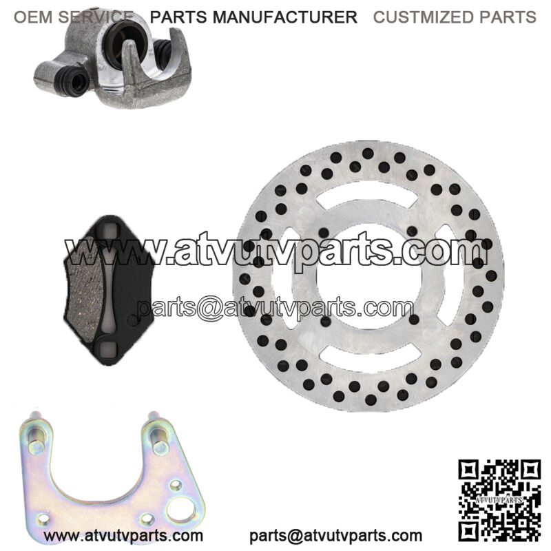 Front Left Brake Rotor Caliper Pad Set for Polaris Magnum 330 5244314