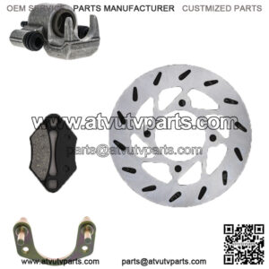 Front Left Brake Rotor Caliper Pad Set for Polaris Outlaw 500 1911048