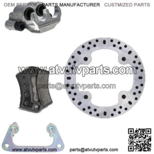Front Left Brake Rotor Caliper Pad Set for Polaris RZR 570 800 1911188