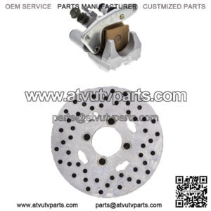 Front Right Brake Caliper Rotor Set for Yamaha Wolverine Big Bear 350