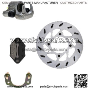 Front Right Brake Rotor Caliper Pad Set for Polaris Outlaw 500 1911238