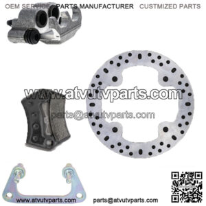 Front Right Brake Rotor Caliper Pad Set for Polaris RZR 570 800 1911188