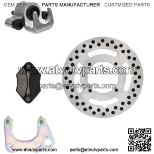 Front Right Brake Rotor Caliper Pad Set for Polaris Sportsman 400 5244314