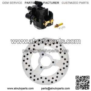 Rear Left Brake Caliper Rotor Set for Suzuki Quadracer 250 69211-01C00