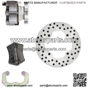 Rear Left Brake Rotor Caliper Pad Set for Polaris Ranger XP 1000 5248250