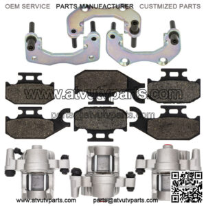Rear Left Right Hand Brake Caliper Kit for Can-Am Outlander 500 400