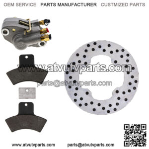 Rear Right Brake Rotor Caliper Pad Set for Polaris Sportsman 400 1910553