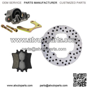 Rear Right Brake Rotor Caliper Pad Set for Polaris Sportsman 800 1910188