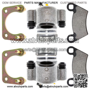 Rear Left Right Brake Caliper Pad Set for Pair Polaris Ranger XP 570 900