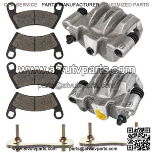 Rear Left Right Brake Caliper Pad Set for Polaris Ranger Crew 700 1911287