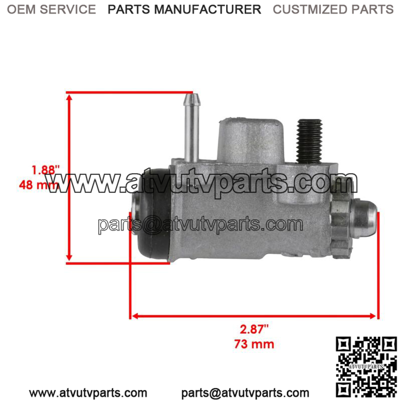 Front L/R Brake Cylinder & Shoe For Honda Rancher 350 TRX350TE TRX350TM 2000-03 - Image 3