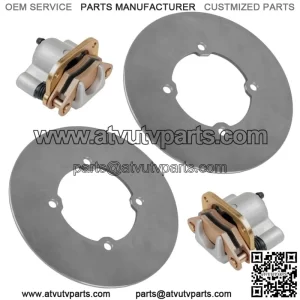 Calipers With Brake Discs Front Right & Left For Polaris 300 1994