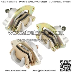 Front Rear Brake Caliper w/ Pads for Polaris Sportsman XP 850 2010 2011 - 2015