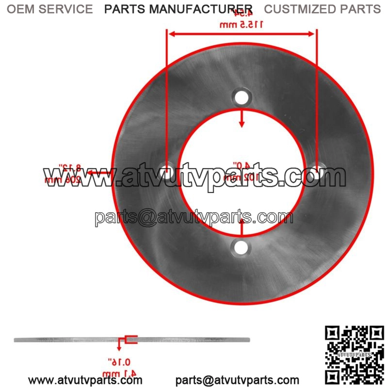 Front Left Brake Caliper Kit For Yamaha Viking YXM700 FI SE/Hunter/Ranch 2014-21 - Image 3