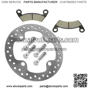 Front or Rear Brake Disc w/ Pad for Polaris RZR XP 1000/ RZR XP 4 1000 2014-2021 (For: Polaris)