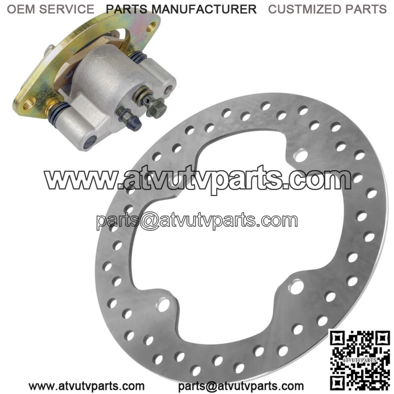 Left Front Brake Disc & Caliper For Polaris Scrambler XP 1000 HO EPS 2014 (For: Polaris) - Image 4