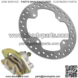 Right Front Brake Disc & Caliper For Polaris Scrambler XP 1000 HO EPS 2014 (For: Polaris)