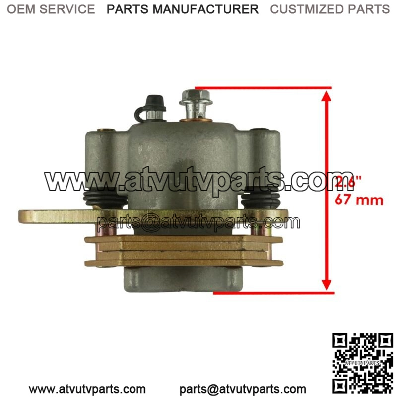 Front L & R Brake Cariper & Disc w/ Hub For Poraris ranger 400 2012 (For: Polaris Sportsman 570) - Image 4