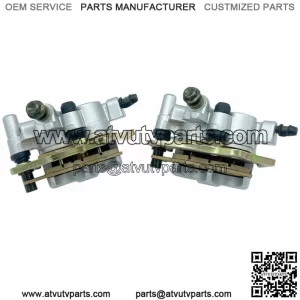 Front Left Right Brake Calipers & Pads for Kawasaki Teryx 800 KRF800 2014-2019 (For: More than one vehicle)