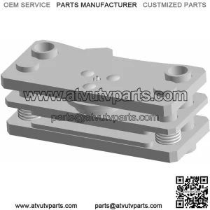 Polaris RZR Caliper Assembly, Genuine OEM Part 1913062, Qty 1