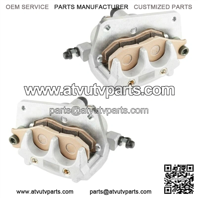 Front Left Right Brake Caliper w/ Pad for Yamaha YFZ 450 YFZ450R YFZ450X 2004-25