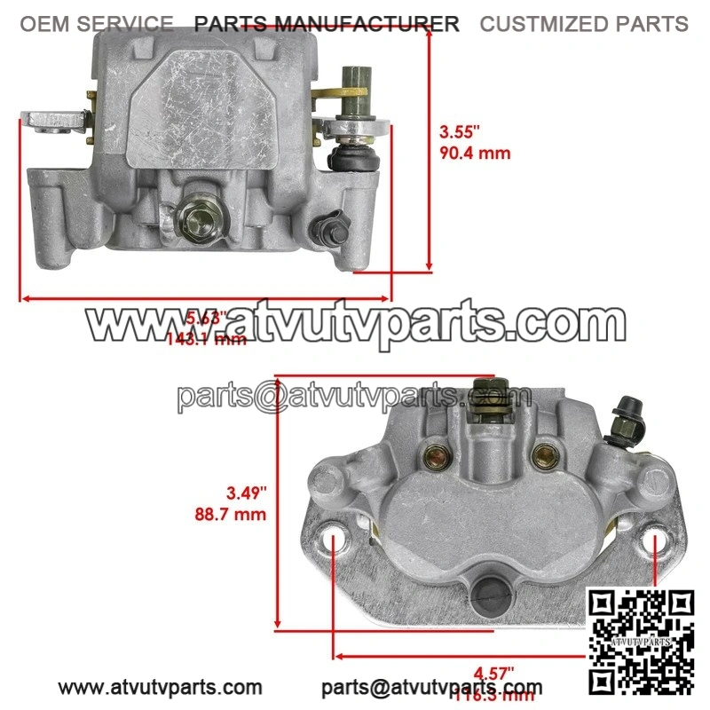 Front Left Brake Caliper For Yamaha YXC700 Viking VI EPS Ranch Edition 2020-2025 - Image 2