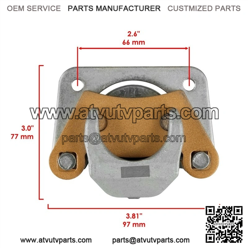 For Yamaha Raptor 700R Handlebar Clamp With Key Guard + Handlebar Riser Clamps - Image 2