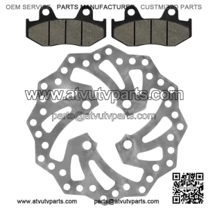 Rear Brake Disc Rotor w/ Pads fits Yamaha YFZ450R / YFZ450RSE Special 2009-2021