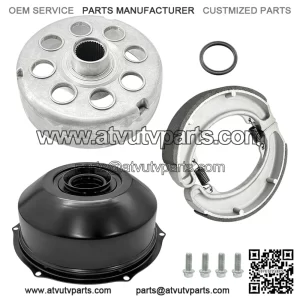 Rear Brake Drum for Honda TRX300FW FourTrax 300 4X4 1988-2000 w/ Brake Shoe Seal